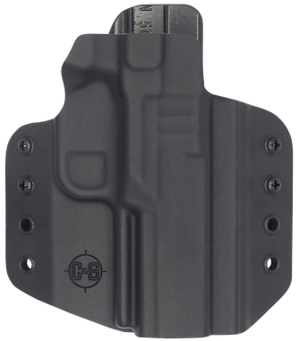 C&G Holsters 1696100 CovertOWB Black Kydex Belt Loop Fits FN 509/T Right Hand