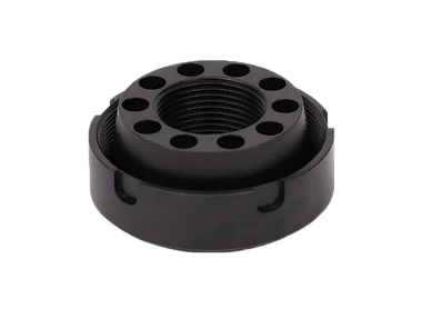 SilencerCo AC4744 Charlie Direct Thread Mount Fits 9/16"x24 Stainless Steel Oxide Black