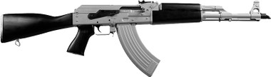 SILVER CERAKOTE 30RD BLK STOCKZASTAVA ZPAPM70 RIFLE 7.62X39