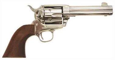 PW FS 4.75" STAINLESS WALNUTCIMARRON FRONTIER 38SPL/357MAG