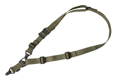 Magpul MAG514RGR MS3 Gen2 Sling Ranger Green Nylon 48"-60" OAL Adjustable One-Two Point Rifle