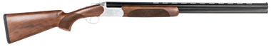 CZ-USA 06471 Redhead Premier 12 Gauge 3" 2rd 28" Gloss Black Chrome Barrel, Silver Satin Chrome Metal Finish, Turkish Walnut Stock Includes 5 Chokes