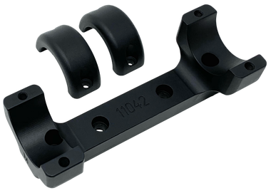 DNZ 11042 Game Reaper-Traditions Scope Mount/Ring Combo Matte Black 1"