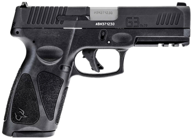 Taurus 1-G3BSR9041 G3Full Size Frame 9mm 17+1 4" Matte Stainless Steel Barrel, Matte Black Serrated Alloy Steel Slide, Black Polymer Frame w/Picatinny Rail, Textured Grip
