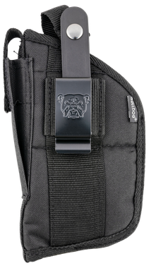 Bulldog FSN19 ExtremeOWB Black Nylon Belt Loop/Clip Fits Auto w/Laser or Light Fits 2-5" Barrel Ambidextrous