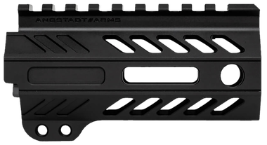 Angstadt Arms AA004HGMLT Ultra Light Handguardmade of Aluminum with Black Anodized Finish, M-LOK Style, Picatinny Rail & 4" OAL for AR-15 Includes Hardware