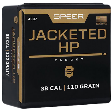 Speer .357 Ammo 110gr JHP Ammunition - 100 Rounds
