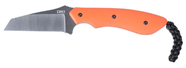 CRKT 2399 S.P.I.T.2.29" Fixed Plain Satin Stonewashed 8Cr13MoV SS Blade/Orange G10 Handle Includes Sheath