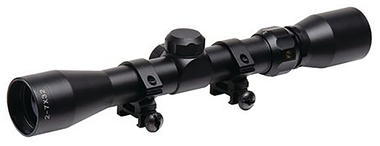 TruGlo TG-TG852732B TrushotBlack Anodized 2-7x32mm Duplex Reticle