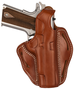 1791 Gunleather BHX1CLCBRR BHXOWB 01 Classic Brown Leather Belt Slide Fits 4-5" 1911