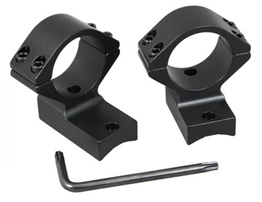 Talley 750711 Scope Mount/Ring ComboBlack Anodized Aluminum 30mm Tube Browning BLR/BAR/BPR High Rings 0 MOA
