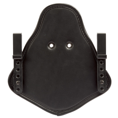 Uncle Mike's 51121 Inside the Waistband Adapter with Clips Black Suede Like Belt Clip Ambidextrous
