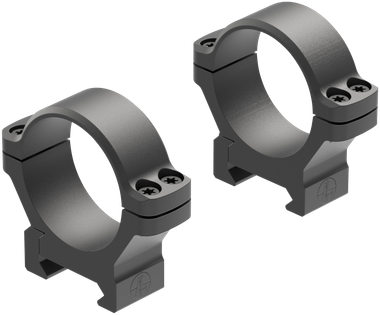 Leupold 183391 BackCountry Cross-SlotMatte Black Aluminum, 34mm Tube Medium Weaver Picatinny/Weaver