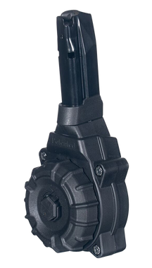 ProMag DRMA33 Standard30rd Drum 9mm Luger Fits Sig P365/P365XL Black DuPont Zytel Polymer