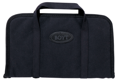 Boyt Harness 0PP660003 Rectangular Pistol Rug Black Canvas Holds Handgun