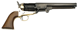 NAVY 44 CAL 7.378" BRASS/WALTRADITIONS BP REVOLVER 1851