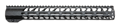 Battle Arms Development BADWH15MLOK Workhorse Handguard 15" M-LOK, Free-Floating Style Made of 6061-T6 Aluminum with Black Anodized Finish for AR-15