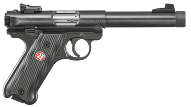 Ruger 40178 Mark IV Target Exclusive 22 LR 10+1 5.50" Blued Threaded Bull Barrel,Blued Aluminum Frame, Black Checkered Polymer Grip, Right Hand, Two Magazines