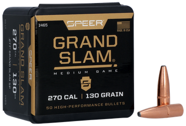 Speer 1465 Grand Slam270Cal 130gr Soft Point 50 Per Box/5 Case