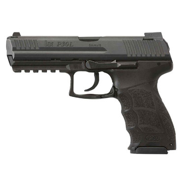 H&K P30L Long SlideHandgun 9mm Luger 10rd Magazines(3) 4.45" Barrel DAO Light Strike V1 LEM Trigger Night Sights