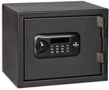 Refurbish / Dent / Scratch BD1090F Digital Fire Safe *Worn Keypad/Key Entry Black Steel 12" x 15" x 12"