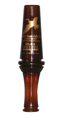 Haydel's Game Calls RF03 Dirty RiceOpen Call Double Reed Mallard Sounds Attracts Ducks Brown Plastic
