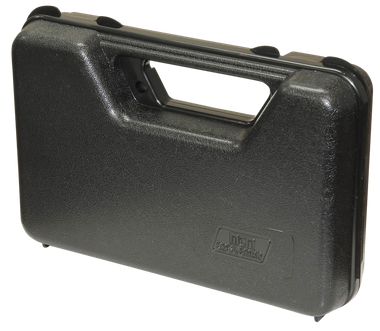 MTM Case-Gard 803R Single Handgun Casemade of Polypropylene w/ Black Finish Foam Padding Hinge & Latches 9" x 5.60" x 2" Interior Dimensions