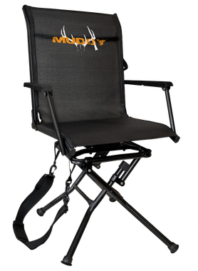 Muddy MUDMGS400 Swivel EaseGround Seat Black Steel