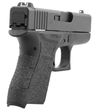 Talon Grips 100G Adhesive GripCompatible w/Glock 43, Black Aggressive Textured Granulate