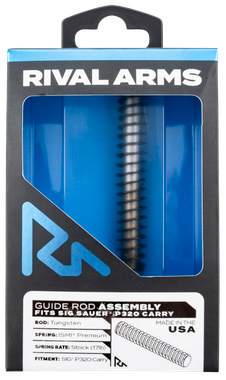 Rival Arms RARA50S301T Guide Rod Assembly Guide Rod Assembly Tungsten for Sig P320 Carry