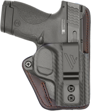 Versacarry CFC211SHD Comfort Flex Custom IWB Brown Polymer Belt Clip Fits S&W M&P Shield Right Hand
