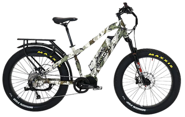 Bakcou E-bikes BMKCB25 MuleKings XK7 18" w/Stand Over Height of 29.50" Frame, Shimano Alivio Hill-Climbing 9 Speed Bafang M620 Ultra Motor, 35+ mph Speed