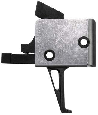 CMC Triggers 92503 Drop-InSingle-Stage Flat Trigger w/ 4-4.50 lbs Draw Weight & Black/Silver Finish