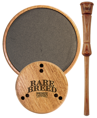 Primos PS2904 Rare BreedFriction Call Attracts Turkeys Natural Wood/Slate