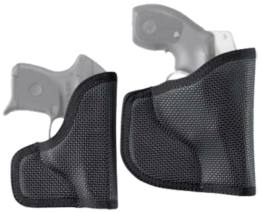 DeSantis Gunhide N38BJG3Z0 NemesisPocket Black Rubberized Fabric Fits Ruger LCP 380 Fits Kel-Tec P-3AT Right Hand