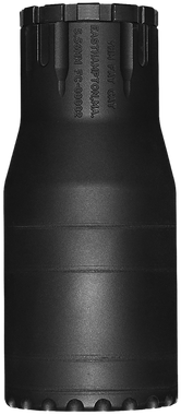 Yankee Hill 2200MB28 Fat Cat(Standard End Cap) 22 Cal (5.56mm) Black Stainless Steel/Inconel, Mini sRx Mount Included