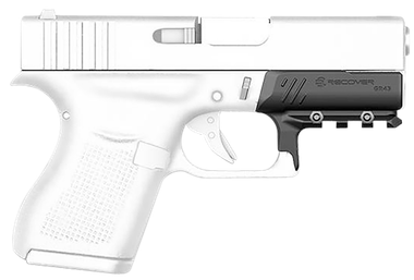 Recover Tactical GR4301 Compact Rail Adapter for Glock 43 43X and 48Black