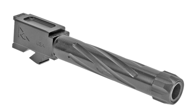 Rival Arms RA20G202D Precision V1 Drop-In Barrel 9mm Luger 4.02" Stainless PVD Finish 416R Stainless Steel Material with Threading for Glock 19 Gen3-4