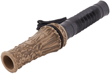 Avian X FLX-FLXDR061 Natural Bone Grunt'R Deer Call Attracts Doe/Fawn Species Black/Antler