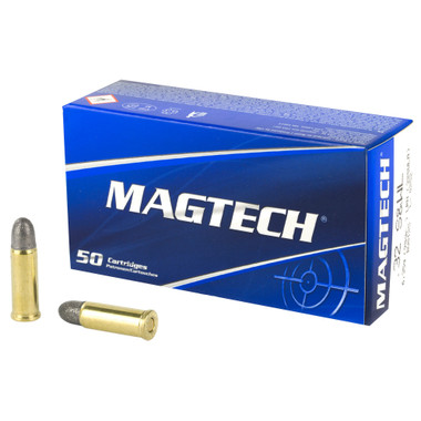 Magtech .32 S&W Long Ammo 98gr LRN Ammunition - 50 Rounds