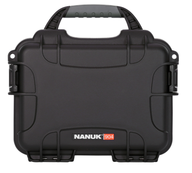 Nanuk 9041001 904Waterproof Black Resin w/ Foam Padding&Airline Approved
