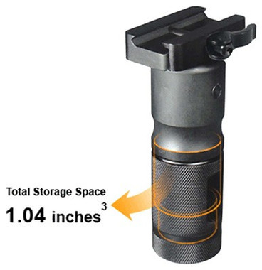 FOLDING QD PICATINNY ALUMINUMUTG VERTICAL FOREGRIP 4.7"