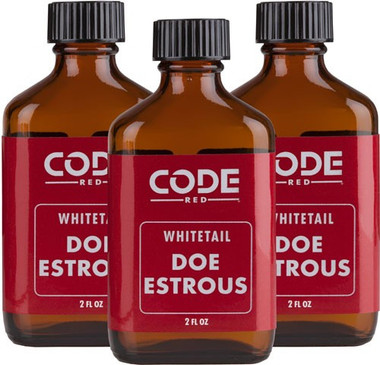 ESTRUS TRIPLE PACK 2FL OZ/EACODE RED DEER LURE DOE