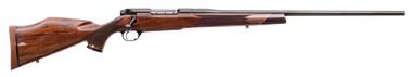 Weatherby MDX01N65RWR4O Mark V Deluxe Full Size 6.5 Wthby RPM 4+1 24" High Gloss Blued #1 Contour Barrel, Drilled & Tapped Blued Steel Receiver, Fixed Monte Carlo Gloss Walnut Stock