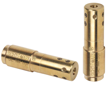 Sightmark SM39015 BoresightRed Laser for 9mm 632-650nM Wavelength Includes Battery Pack & Carrying Case