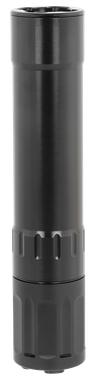 Yankee Hill 4380 Phantom Suppressor 22 Cal 114dB NRR 1.1" D Matte Black Aluminum/Stainless Steel 1/2"-28 tpi