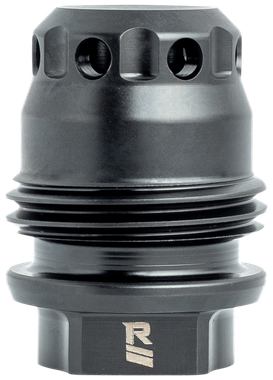Rugged Suppressors MB021 M2 Brake338 Cal (8.6mm), 3/4"-24 tpi, DualTaper Locking System, Fits R.U.M. Mount
