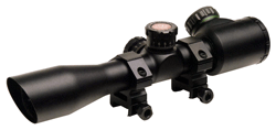 ILLUMINATED R/G MIL-DOT BLACKTRUGLO TRU-BRITE 4X32MM SCOPE