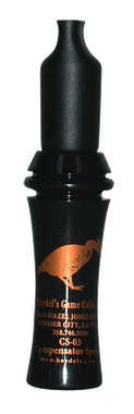Haydel's Game Calls CS03 CompensatorOpen Call Specklebelly Sounds Attracts Geese Black Acrylic