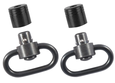 Outdoor Connection PBS19122 Push Button Swivel Set1.25" Black Steel
